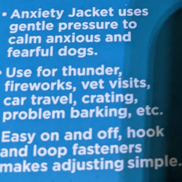 Heart to Tail Anxiety Dog Jacket-S - Picture 5 of 6